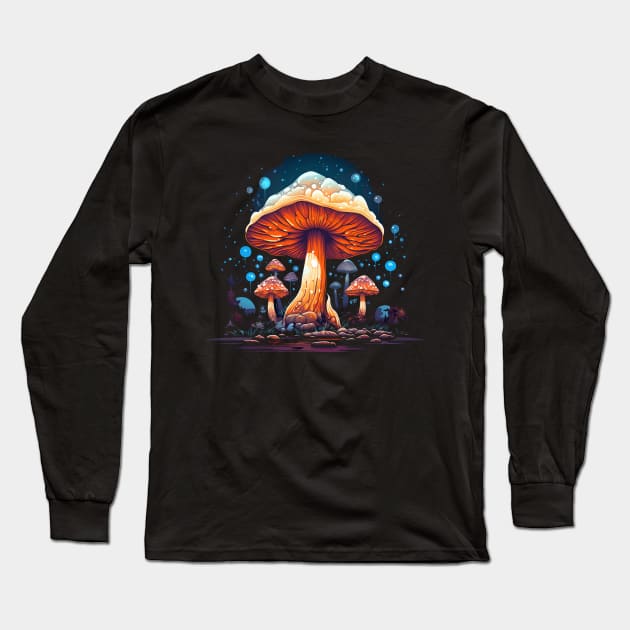 fungi Long Sleeve T-Shirt by lets find pirate